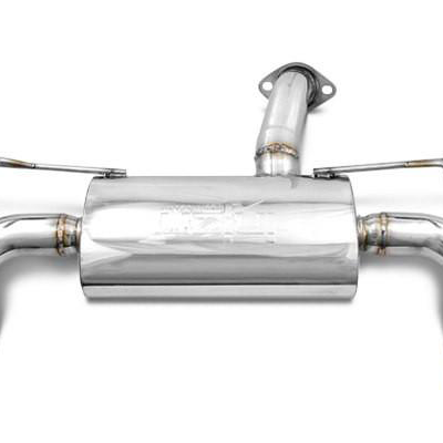 Injen Stainless Steel Axle-Back Exhaust W/ Titanium Tips (Evo X)